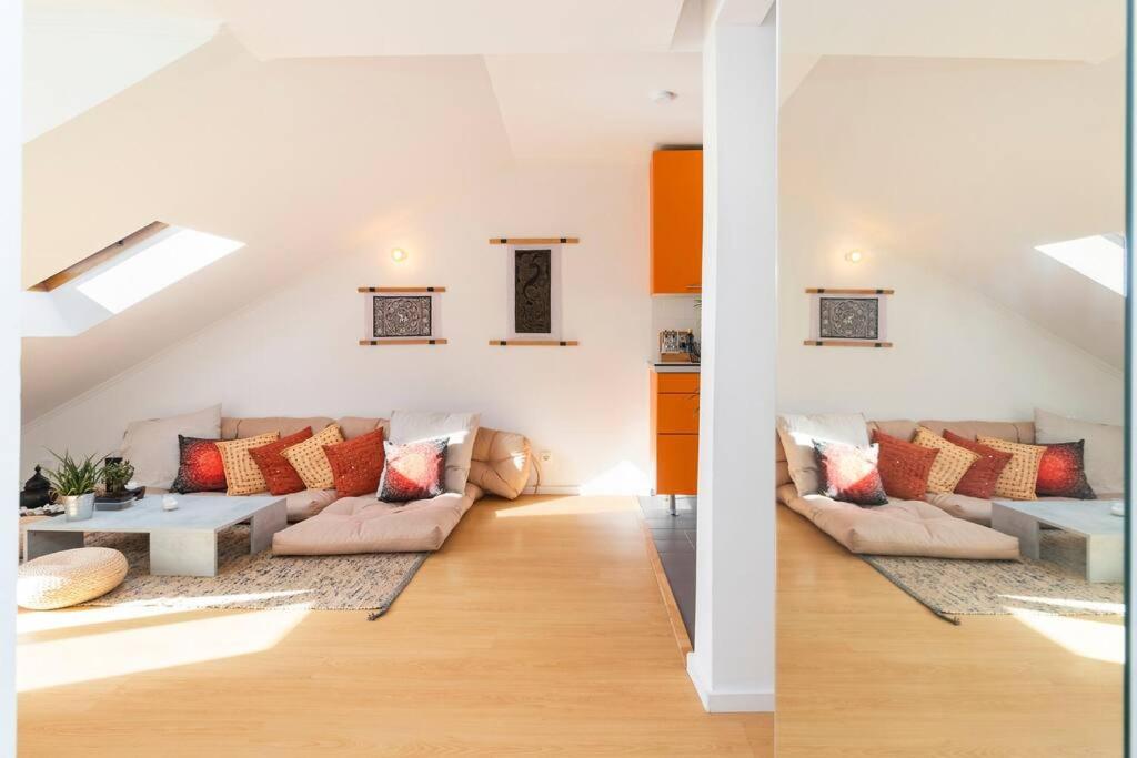 Apartment Romantic Rooftop Apart W/ River View Ac Heating Lissabon